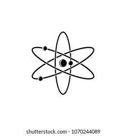 atoms icon. Element of space illustration. Premium quality graphic design icon. Signs and symbols collection icon for websites, web design, mobile app on white background