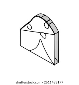 atopic dermatitis isometric icon vector. atopic dermatitis sign. isolated symbol illustration