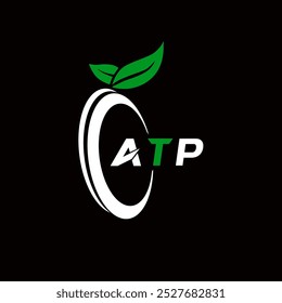 ATP creative minimalist letter logo. ATP unique vector initials alphabet letter logo design 