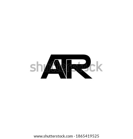 atr letter original monogram logo design