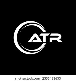 ATR Logo Design, Inspiration für eine einzigartige Identität. Modernes Eleganz und kreatives Design. Markieren Sie Ihren Erfolg mit dem Markieren dieses Logos.