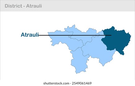 Atrauli sub-district map, Aligarh District, Uttar Pradesh State, Republic of India, Government of  Uttar Pradesh, Indian territory, Eastern India, politics, village, tourism