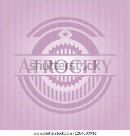 Atrocity pink emblem
