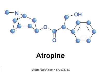 Atropine is a medication used to treat certain types of nerve agent and pesticide poisonings, slow heart rate, to decrease saliva production during surgery. Also is used in uveitis and early amblyopia