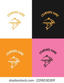 ATRRACTIVE TRENDY RESTURENT LOGO DESIGN