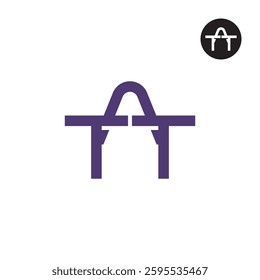 ATT Logo Letter Monogram Design