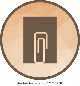 Attach Document Icon