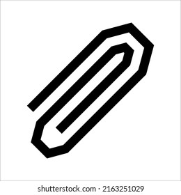 attach icon vector. attach sign. attach icon for web and app. vector illustration on white background eps 10