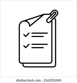 attach icon vector. attach sign. attach icon for web and app. vector illustration on white background eps 10