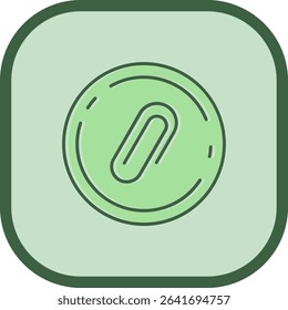 Attach Line vector Icon Design