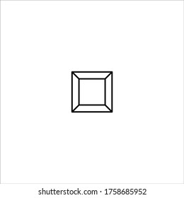 Attachment button. Social media icon. Logo design element
