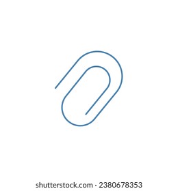 Attachment concept line icon. Simple element illustration.Attachment concept outline symbol design.