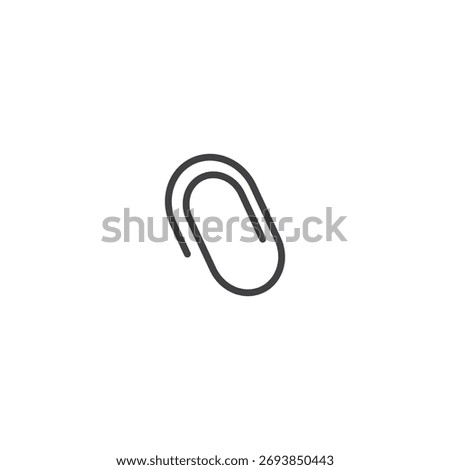 attachment icon design template illustration