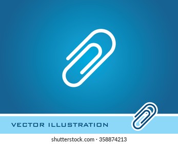 Attachment Icon. Eps-10.