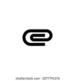 icono adjunto. Diseño de estilo plano aislado en un fondo blanco. Ilustración del vector