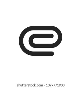 Attachment icon. Paperclip symbol modern, simple, vector, icon for website design, mobile app, ui. Vector Illustration