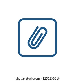 Attachment icon sign symbol