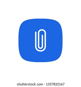 Attachment icon sign symbol