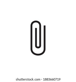 attachment icon symbol sign vector