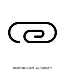 Attachment Icon Vector Symbol Design Illustration