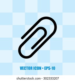 Attachment Icon For Web & Mobile. Eps-10.