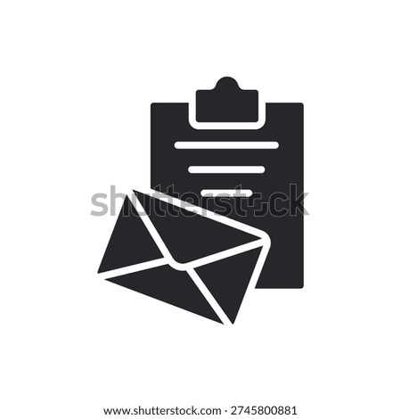 attachment icons outline and Flat Style,transparent background