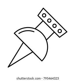 attachment pin thumbtack