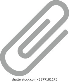 Attachment sign color vector | Attachment file | Clip sign