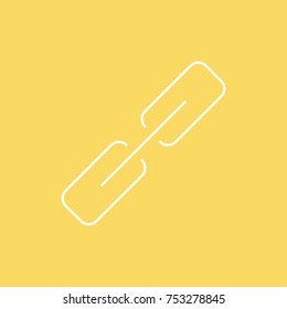 Attachment vector line icon. eps-10