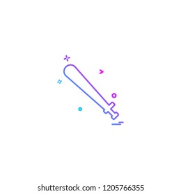 attack battle fight kill sword icon vector design