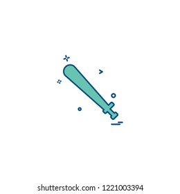 attack battle fight kill sword icon vector design