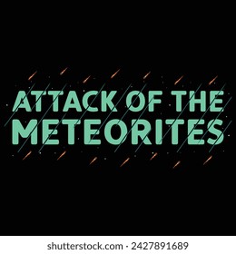Attack of the meteorites, Designs Bundle, Streetwear T-shirt Designs Artwork Set, Graffiti Vector Collection for Apparel and Clothing Print.