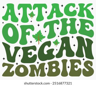 Ataque De Los Zombis Veganos Svg, Camisa Del Día Mundial Vegano, Citas Del Día Vegano Svg, Regalo Vegetariano, Divertido Vegetariano Svg, Vegano Svg, Archivo Cortado, Silueta