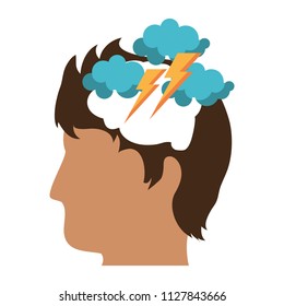 Attacked mind cartoon