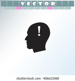 Attantion icon.