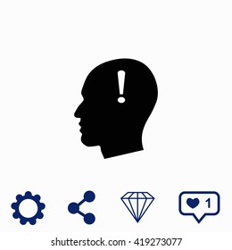 Attantion icon.
