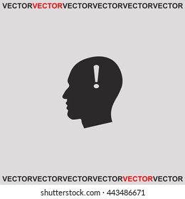 Attantion icon.