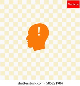 Attantion  icon Vector design.