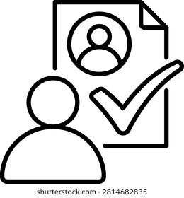 Attendance Icon, Element For Design