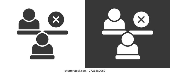 Attendance Icon Set Vector Collection Isolated In Black And White