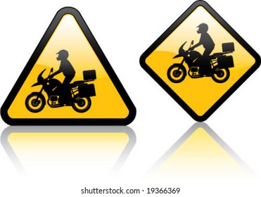 Attention Adventure Motorcycle