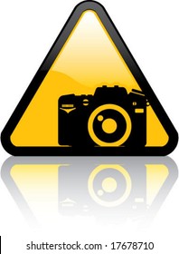 Attention Camera Shooting