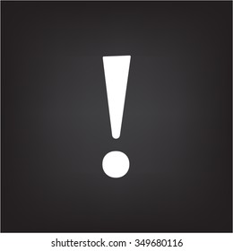 Attention caution sign icon. Exclamation mark. 