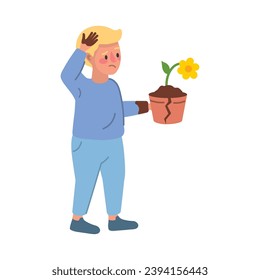 attention deficit hyperactivity disorder man illustration