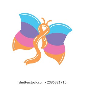 attention deficit hyperactivity disorder spectrum illustration