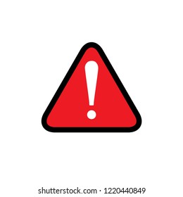 Attention ,hazard icon sign