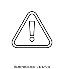 Attention Sign Icon Stock Vector (Royalty Free) 309462206 | Shutterstock