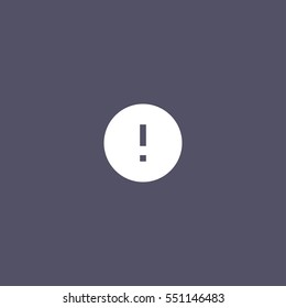 The attention icon. Danger symbol