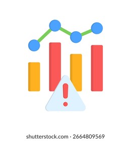 Icono de atención Ilustración vectorial plana