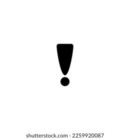 Attention icon. Notification button. Simple style attention poster background symbol. Attention brand logo design element. Attention t-shirt printing. vector for sticker.